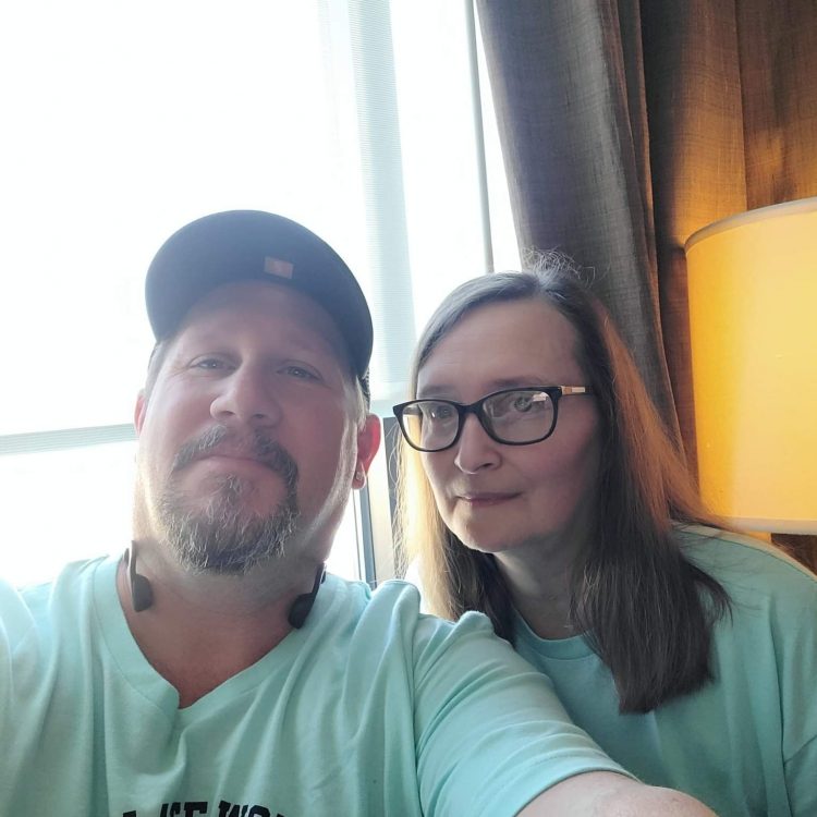 Amy Dodd Pilkington and husband Garry Pilkington
