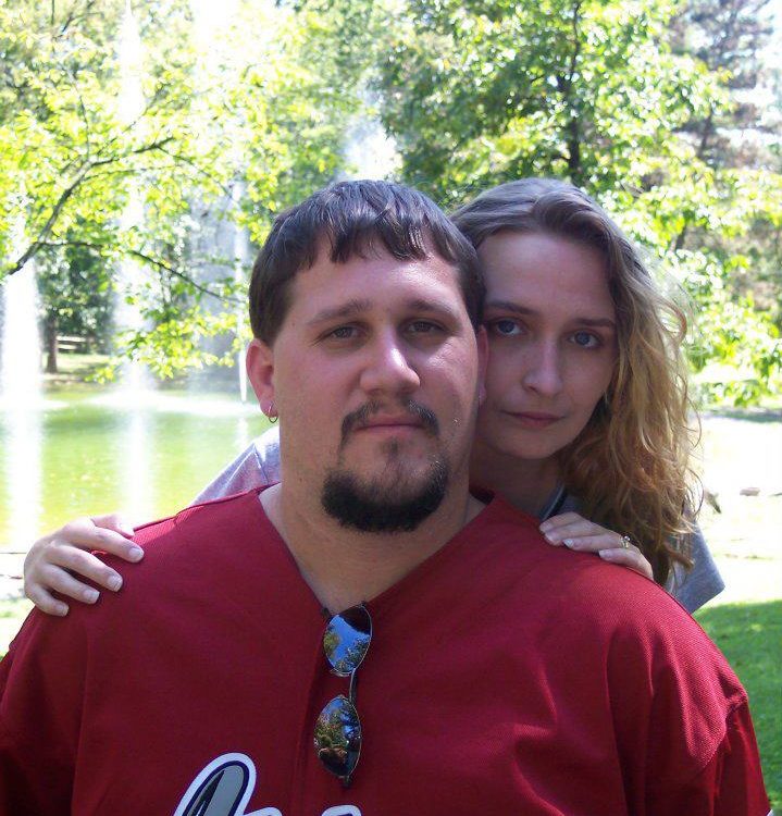 Amy Dodd Pilkington with husband Garry Pilkington