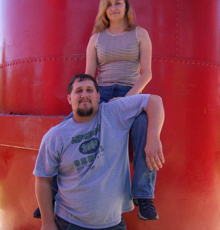 Amy Dodd Pilkington with husband Garry Pilkington